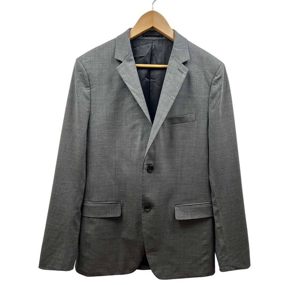 Theory Melan T8 New Tailor Men's Gray Wool Blazer 38R Reg Timeless Made in USA